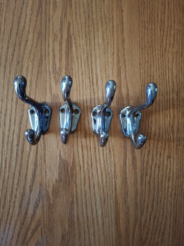 Four vintage coat - coat, hooks