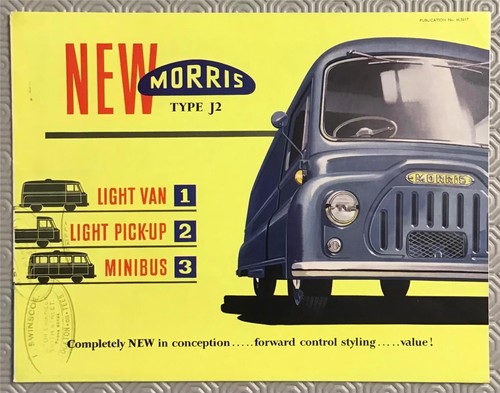 Morris light van - morris, j2