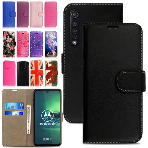 Leather flip case for motorola - leather,