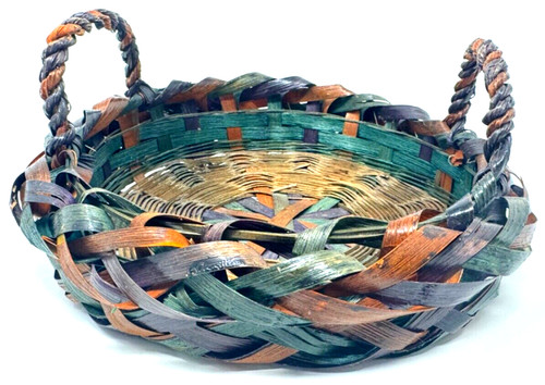 Vintage wicker basket - wicker, with