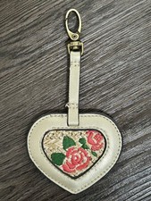 Nica Bag Charm Gold Roses