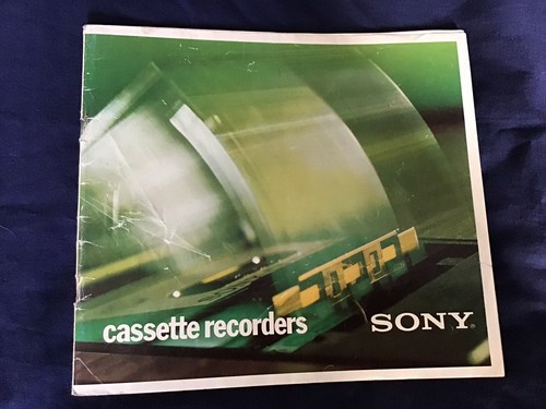 Vintage sony cassette - sony,