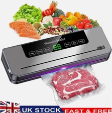 Vacuum Sealing Machine 6-in-1 Compact Food Sealing Machine Food Sealer Dry Wet