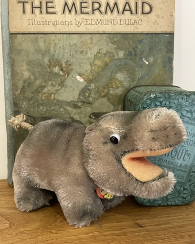 Antique vintage steiff mocki - antique,