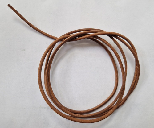 2mm round leather cord light - round,