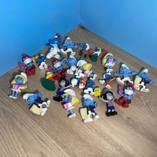 Vintage Smurf McDonalds toys  1996 1997 Peyo bundle. 