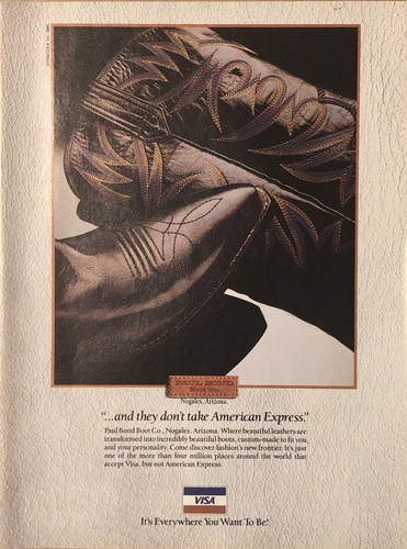 1990 visa card - visa, paul