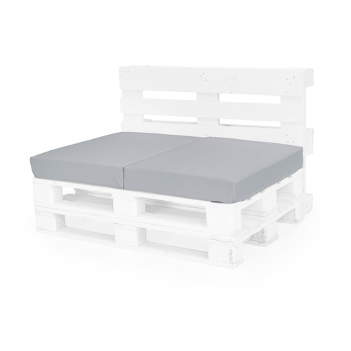 Grey euro pallet cushion - euro,