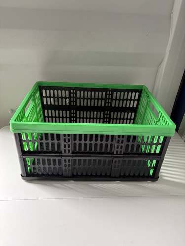 Collapsible crate 55l foldable - crate,