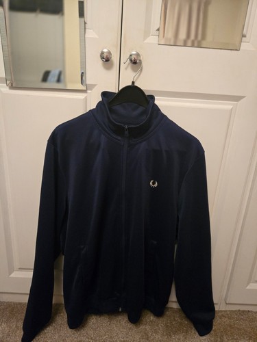 Fred perry track top blue - top,