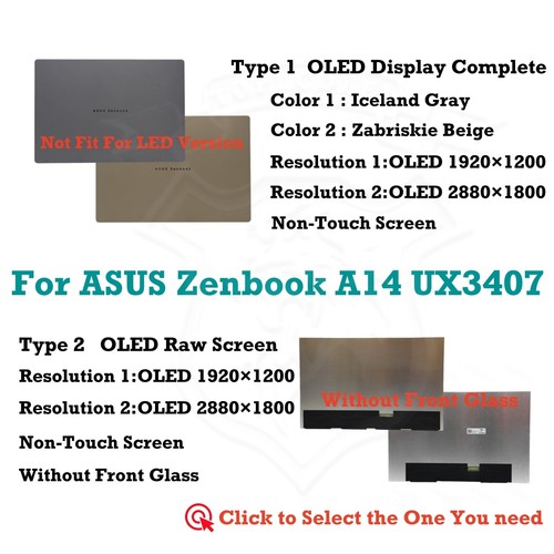 Original asus zenbook - asus, a14