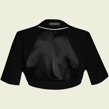 Michaela Louisa Black Bolero UK 14 US 10 EU 42