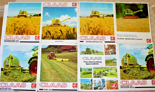 Vintage claas combine - vintage,