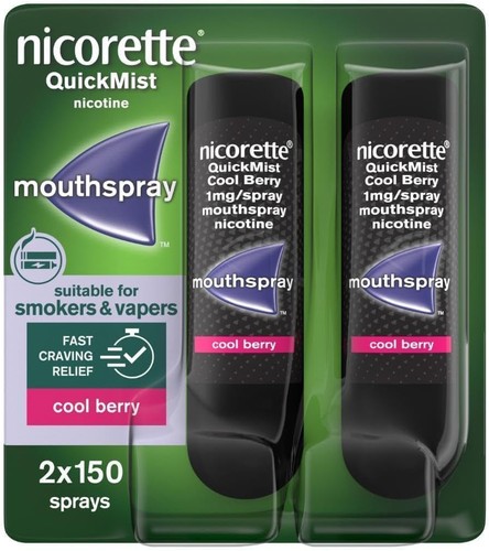 Nicorette quickmist mouthspray - quickmist,