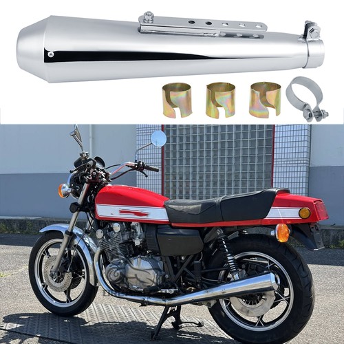 Motorcycle steel exhaust - 17",
