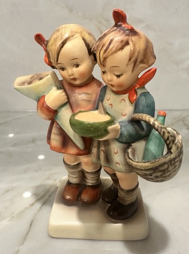 Vintage goebel hummel going - hummel, “going