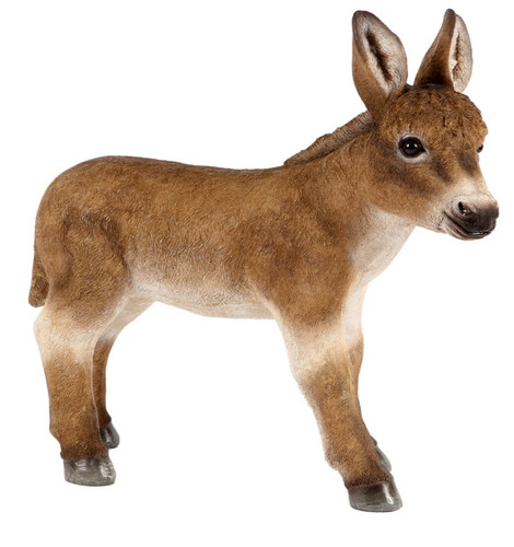 Brown donkey ornament - donkey, home