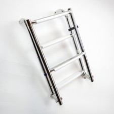 Folding Boarding Ladder 316 Stainless Steel 4 steps for Marine Boat By MiDMarine