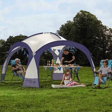 Dome Event Shelter Waterproof Gazebo UV Protection 3.5m x 3.5m Tent & Side Walls