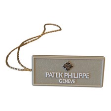 Authentic Patek Philippe Watch Hang Tag