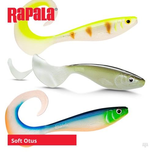 Rapala soft otus lures - otus, pike