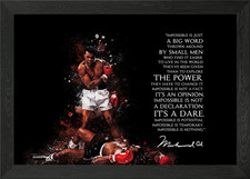 Muhammad Ali Framed Wall Art