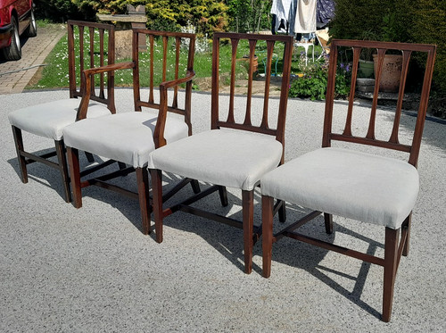 Set vintage oak mid - vintage,
