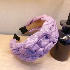 Women thick braided Headband