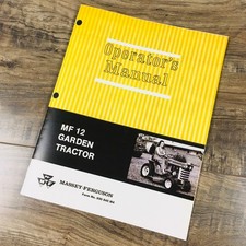 Massey Ferguson Mf 12 Lawn