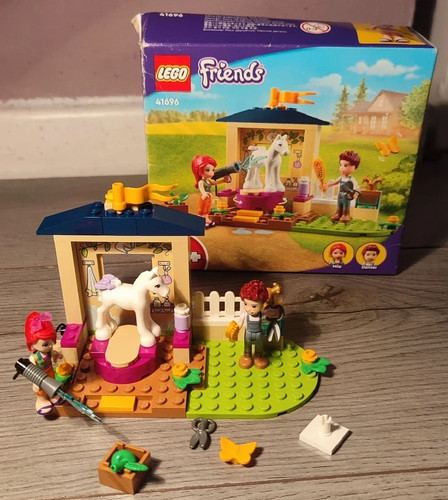 Lego friends pony washing - lego, pony-washing