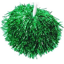 Cheerleading Pom Poms Spirit Cheering Props For Aerobics Dancing Green New