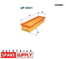 AIR FILTER FOR ISDERA