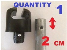 New-Plum trampoline top cap for enclosure spare parts x 1,black ( no pole).