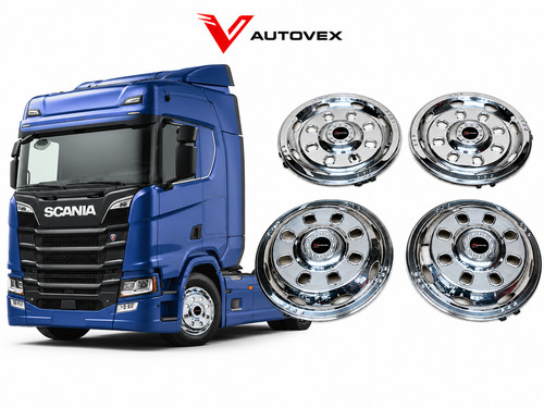 Stainless steel wheel - 17.5",