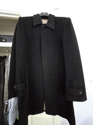 Wool and cashmere coat - m&s,
