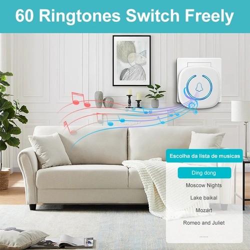 Waterproof wireless door - waterproof, bells