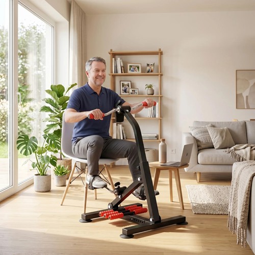 Pedal exerciser arm leg lcd - arm,