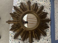 2 X Antique Convex Mirrors