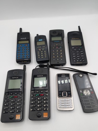 Vintage mobile phone job lot - mobile,
