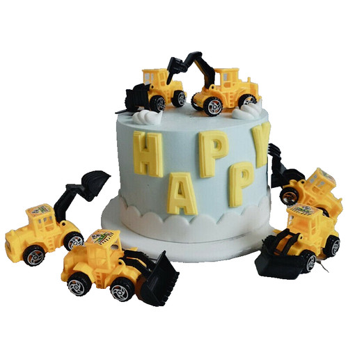 Digger cake topper builder - digger,