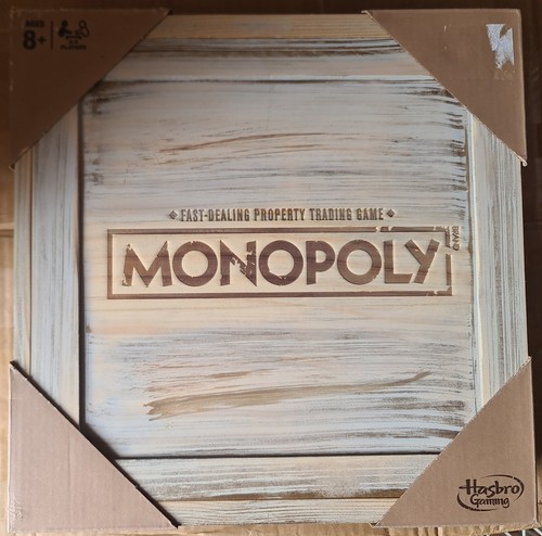 Monopoly wooden rustic - monopoly,