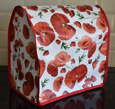 Food Mixer cover for Kitchenaid /Kenwood KMix Poppy Field design vinyl fabric