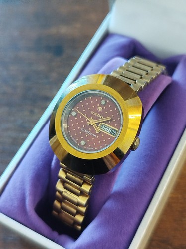 Rado diastar gold plated - gold,