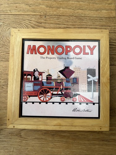 Monopoly nostalgia wooden - monopoly,