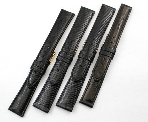 Watch band leather lizard - band,