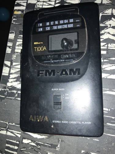 Aiwa walkman t100 portable - aiwa,