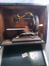 Rare Maxfield Antique Sewing Machine ( Damaged)