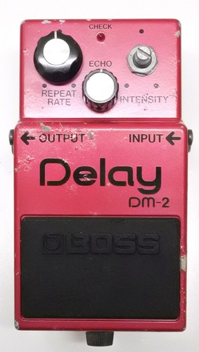 Boss delay guitar effect - guitar,