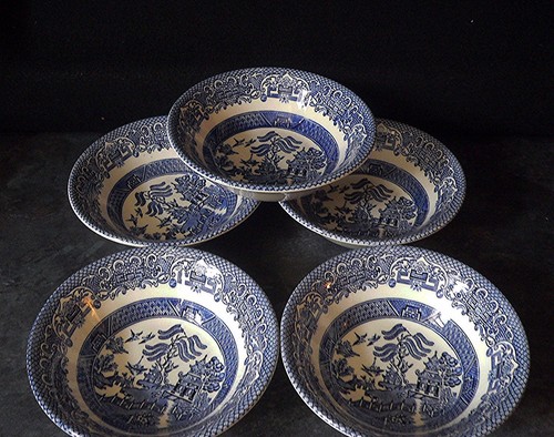 English ironstone blue - 5,