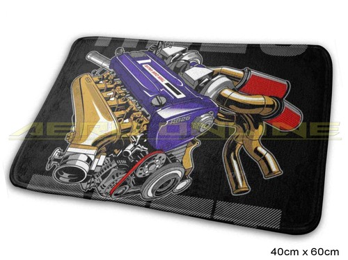 Rb26 logo mat - logo, engine